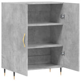 Sideboard Concrete Grey 69.5x34x90 cm Engineered Wood 827704