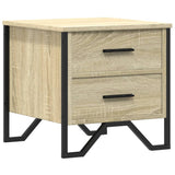 Bedside Cabinet Sonoma Oak 40x41x40 cm Engineered Wood 848506
