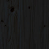 Bar Stools 2 pcs Black 40x48.5x115.5 cm Solid Wood Pine 825363