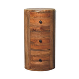 Oak-ish Drum Chest IN3603