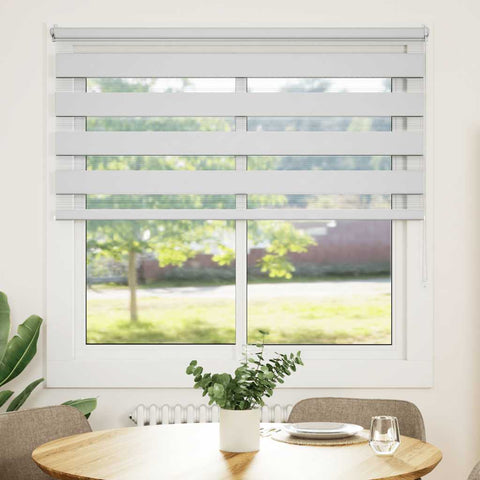 Zebra Blind 140 x 175 cm White 240222