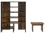 Shoe Cabinet with Shelf 2 pcs Smoked Oak Engineered Wood 8000384