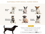 Dog Sofa Bed for Small-Sized Dogs, Elevated Pet Chair PU Cover, Soft Cushion, Cat Couch Lounger T3398P349669
