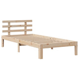 Bookcase Bed without Mattress 100x200cm Solid Wood Pine 3322735