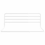 Toddler Safety Bed Rail White x55 cm Iron 10234