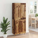 Highboard Old Wood 69.5 x 34 x 180 cm Engineered Wood 3415610
