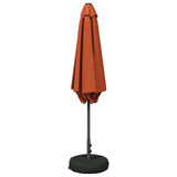 Garden Parasol with Base 270 x 270 cm Polyester Rectangular 42036225