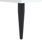 Bed Frame without Mattress White 75x190 cm Small Single Engineered Wood 832309