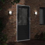 Outdoor Wall Lights with Sensors 2pcs Silver Stainless Steel 4006297
