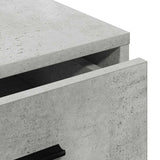 Sideboard Concrete grey 40 x 41 x 75 cm Engineered wood 865058