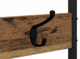 Coat Stand with Shoes Bench Old Wood 120.5 x 34 x 190 cm 8012042