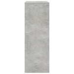 Sideboard with 6 Drawers Concrete Grey 50x34x96 cm Engineered Wood 800670