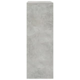 Sideboard with 6 Drawers Concrete Grey 50x34x96 cm Engineered Wood 800670