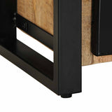 TV Cabinet 100x30x40 cm Solid Rough Wood Mango 4013589