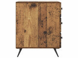 Bedside Cabinet Old Wood 43 x 41 x 66.5 cm Engineered Wood 895483