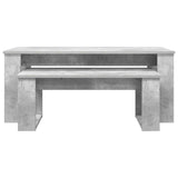 Coffee Table Set 2 pcs Concrete Grey Engineered Wood 8000135