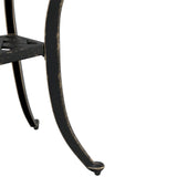 Garden Table Bronze 48x53 cm Cast Aluminium 4002823