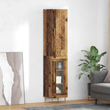 Highboard 2 pcs Old Wood Engineered Wood 3415665