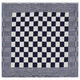 ZNTS 20 Piece Towel Set Blue and White Cotton 136289