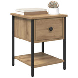 Bedside Table with Drawer 2 pcs Artisan Oak 34 x 35.5 x 45 cm 881803