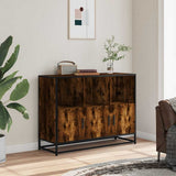 Sideboard Smoked Oak 100x35x76 cm Engineered Wood 849031