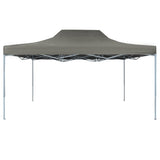 Foldable Tent Pop-Up 3x4.5 m Anthracite 44969