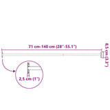 Adjustable Security Window Bars 3 pcs 710-1200 mm 144516