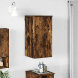 Bathroom Cabinet Wall-mounted Smoked Oak 30 x 31.5 x 61 cm 883349