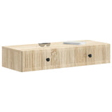 Wall-Mounted Side Table Sonoma Oak 87.5 x 34.5 x 17 cm 897987