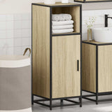 Bathroom Cabinet Sonoma Oak 35x37.5x100 cm Engineered Wood 849240