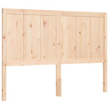 Bed Frame without Mattress Double Solid Wood 3194481