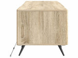 LED TV Cabinet Sonoma Oak Engineered Wood 897567