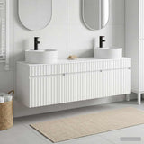 Bathroom Cabinet Set 3 pcs High Gloss White 49 x 44.5 x 65 cm 3405751