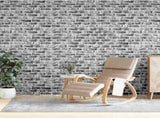 3D Wall Panels with Dark Grey Brick Design 10 pcs EPS 147200