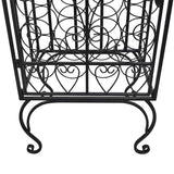 Wine Rack for 28 Bottles Metal 240937