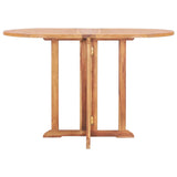 Folding Butterfly Garden Table 120x70x75 cm Solid Teak Wood 49002