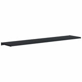 Window Sill Anthracite with Wood Grain 160 x 25 x 4.5 cm PVC 42022314