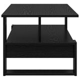 Coffee Table Black Oak 90 x 50 x 40 cm Engineered Wood 8000213