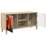TV Cabinet HEESCH 102 x 33 x 50 cm Sonoma Engineered Wood 8007038