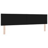 Headboard Height Adjustable with Headboard Black 200 cm Velvet 42007289