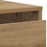 Corner Chest of Drawers Artisian Oak 40x41x58 cm Engineered Wood 852842
