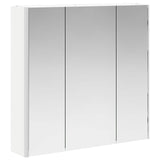 Bathroom Mirror Cabinet White 73.5 x 15.5 x 70 cm 889255