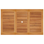 Garden Table 150x90x75 cm Solid Teak Wood 315103