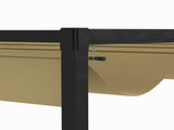 3 x 2m Retractable Pergola, Metal Pergola with Retractable Roof, Gazebo Canopy Shelter for Outdoor T3398P314130