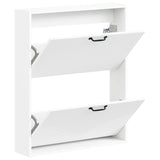 Wall-Mounted Shoe Cabinet HOORN 71 x 17 x 86 cm Engineered Wood 897295