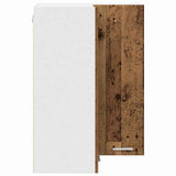 Hanging Cabinet with Storage Old Wood and White 57 x 57 x 80 cm 884296
