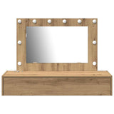 Dressing Table Brown 100 x 40 x 70 cm Engineered Wood 865243