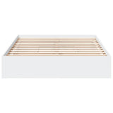 Bed Frame with Drawers without Mattress White 120x200 cm 3280664