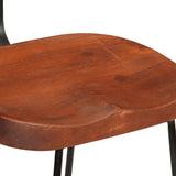 Bar Stools 2 pcs 49x43x88 cm Solid Wood Mango 4013525