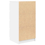 Sideboard White 37.5x35x76 cm Engineered Wood 861751